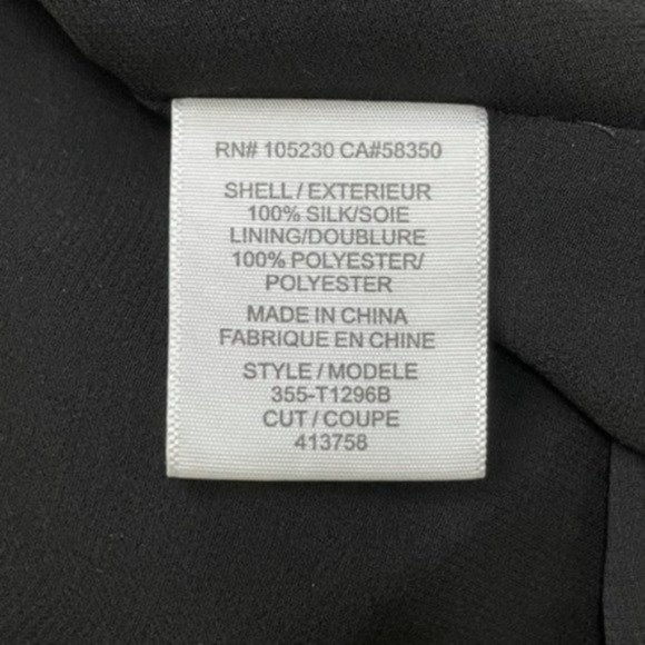 Joie Black Silk Racerback Tank Top - Picture 5 of 6